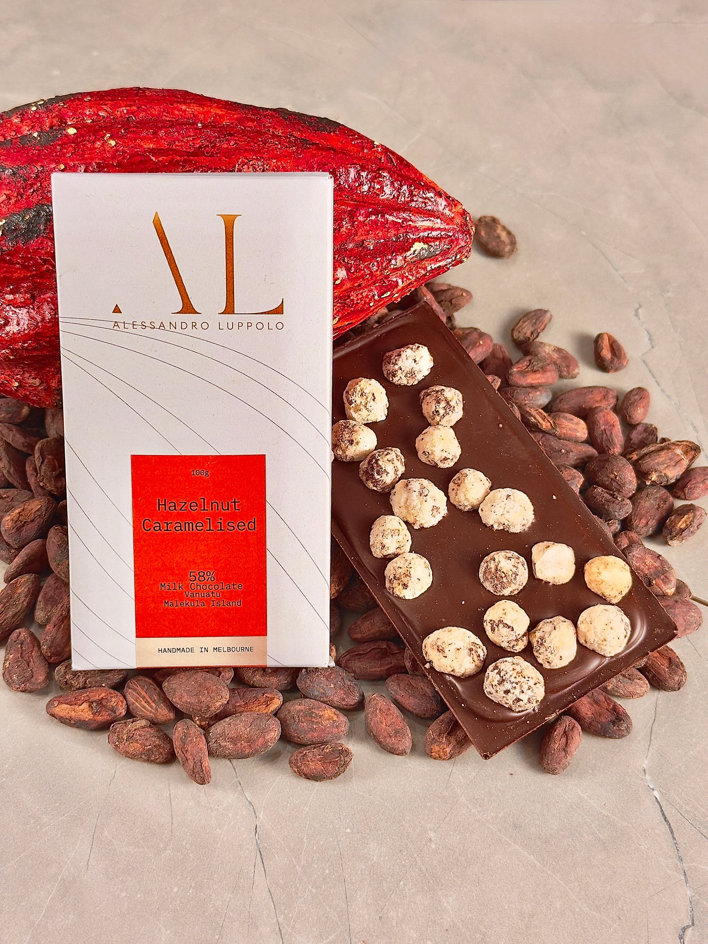 Hazelnut Caramelised - Milk Chocolate