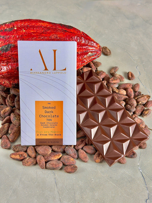 Paperbark Smoked 70% Dark Chocolate